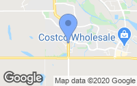 Map of Okotoks, AB